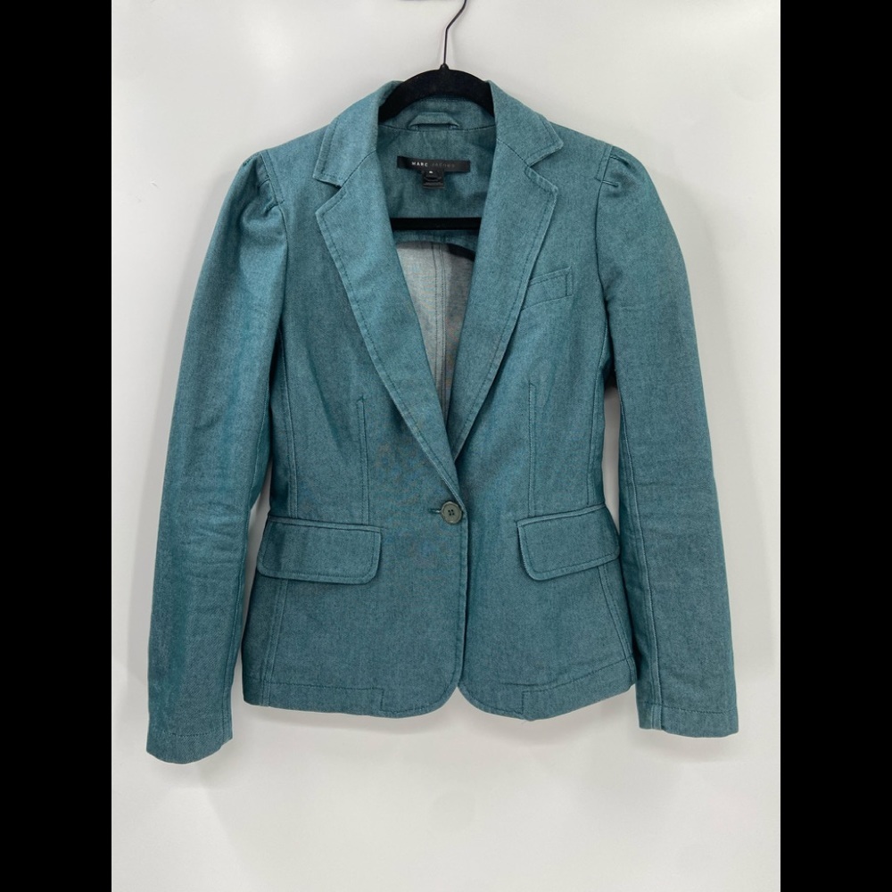 Marc Jacobs Denim Blazer Sz 6
